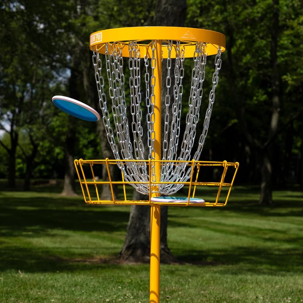 Pro 24-Chain Disc Golf Basket